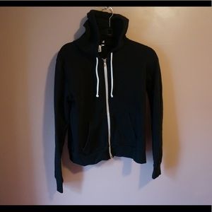 H&M (DIVIDED) Black Zip Up Hoodie